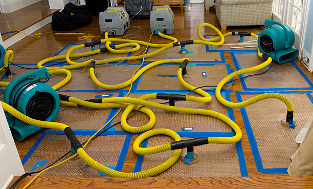 Professional Crawl Space Water Removal technician working in Kellyville, OK